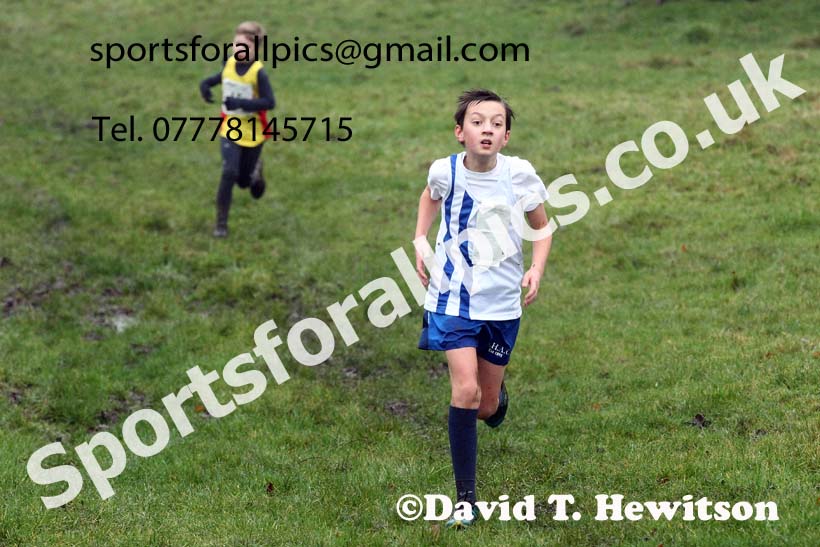 Boys under-13s, NECAA Junior Cross Country Relays, Thornley Farm, Peterlee, Saturday, December 12th. Photo: David T. Hewitson/Sports for All Pics